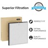4 Pack MR5866 True High-Efficiency Replacement Filter, Compatible with MORENTO