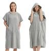 Poncho de Surf con Capucha de Microfibra, Poncho de Secado