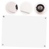 STOBOK for Erasable Erase Magnetic Fridge Shopping Planner Clear Magnet