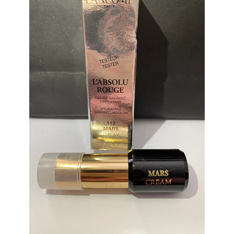 Lancôme Lancome L’Absolu Rouge LipStick ~112 Mars~ FullSize Clear Cap