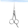 MERRYHAPY Stainless Steel Scissors Grooming Shaver Mustache Face Razor Beard