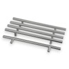 HANDLESTORE® Pack of 10 T-Bar Pull Handles - Satin Stainless,