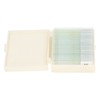 25PCS Microscope Slides Optical Glass Cover Transparent Slide Set for