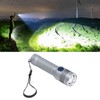 LED Flashlight Telescopic Zoom Protective Function Aluminum Alloy Barrel 2000LM