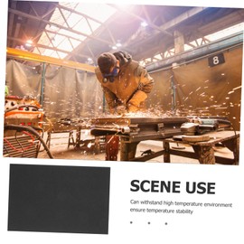 PACKOVE Welding Blanket Carbon Felt Pad High-temperature Insulation for Welders Fireproof Graphite Mat for Soldering Flexible Heat Shielding for Various Applications