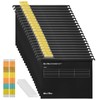 A4 Suspension Files, MerryNine 24PCS Polypropylene Filing Cabinet Suspension Files