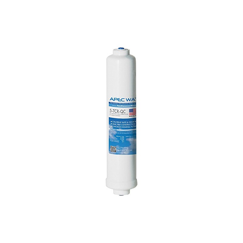 APEC Water Systems 5-TCR-QC US MADE 10" Inline Carbon Filter