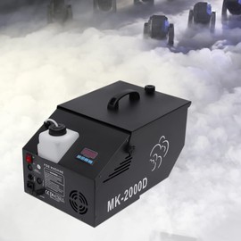 Low Lying Smoke Fog Machine 1200W DMX DJ Stage Fogger with Wireless Remote Ground Low-Lying Smoke Machines for Stage Performance, Wedding, Catwalk