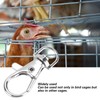 12Pcs Iron Anti Escape Pet Bird Cage Door Buckle Lock,