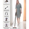 HelpX Steam Mop Cleaner with Detachable Handheld Steamer, 20 in