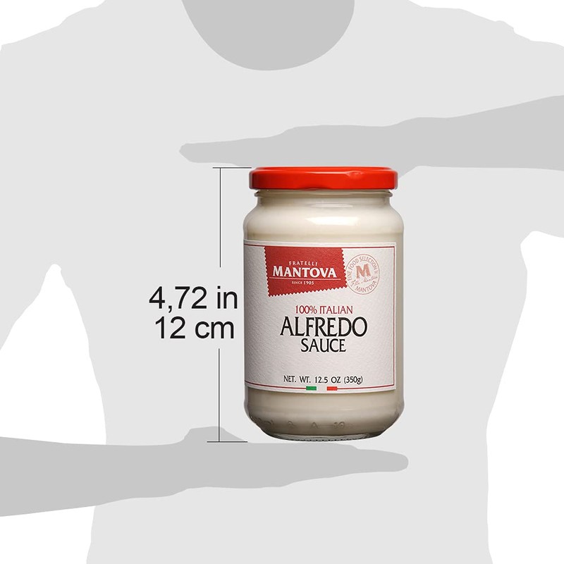 Alfredo Italian Sauce, 100% Italian, made with Italian Cheese (Pack
