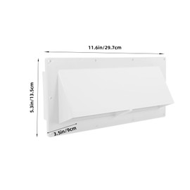 Alipis 2pcs Rv Exhaust Vent Cover Durable Camper Vent Protector for Range Hood Shower Use Sleek Modern Design for Performance and Versatile Applications
