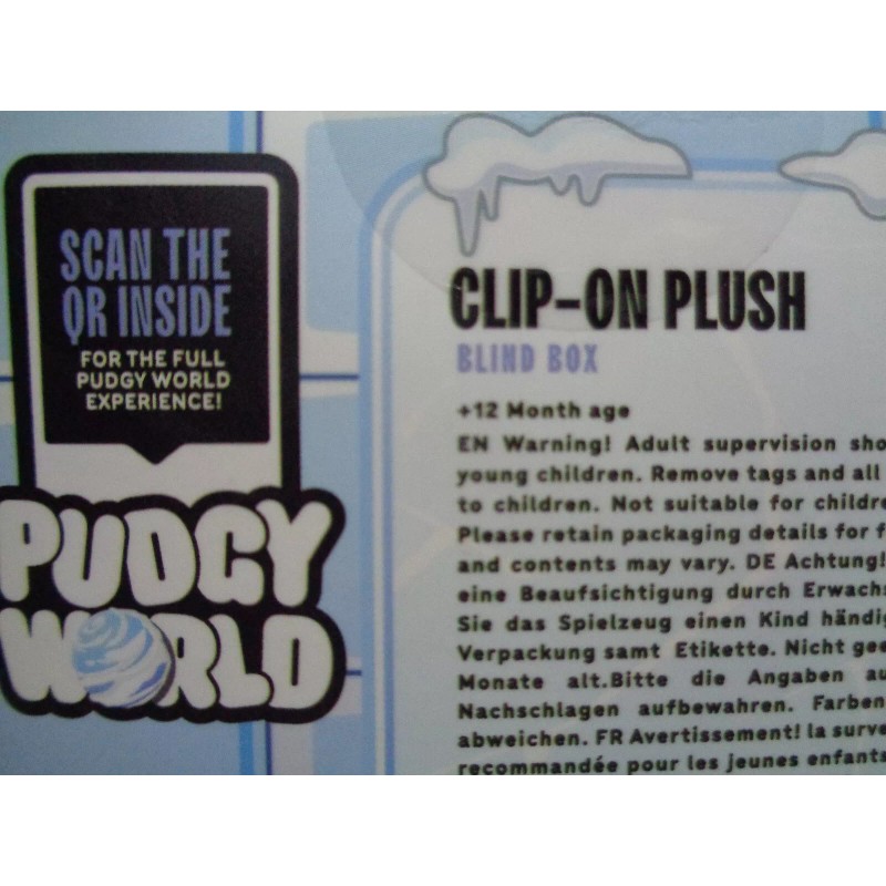 Pudgy Penguins clip-on plush blind box sealed
