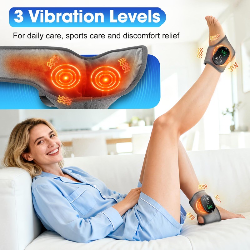 2PCS Foot Massager for Neuropathy, FSA Eligible Foot and Ankle