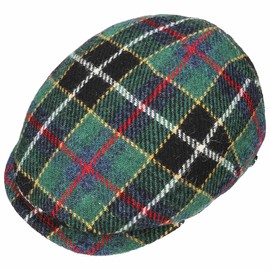 Lierys Harris Tweed Flat Cap Wool (57 cm - Green)
