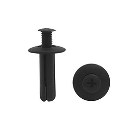 sourcingmap 20 Pcs 8mm Hole Door Fender Push Rivets Retainer Clips for Car