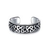 Celtic Knot Mid Finger Ring 925 Silver Adjustable Toe Rings