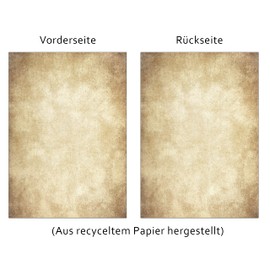 30 Vintage Look Paper Made From Recycled Materials (Vintage)