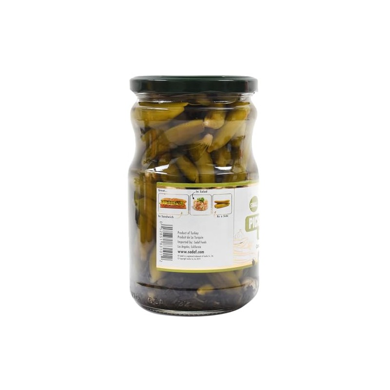 Sadaf Pickled Cucumbers with Tarragon - Pickled Cucumber for Cooking,