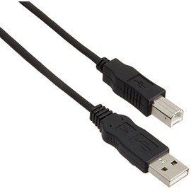 エレコム USBケーブル 【B】 USB2.0 (USB A オス to USB B オス) RoHS指令準拠 1.5m ブラック USB2-ECO15