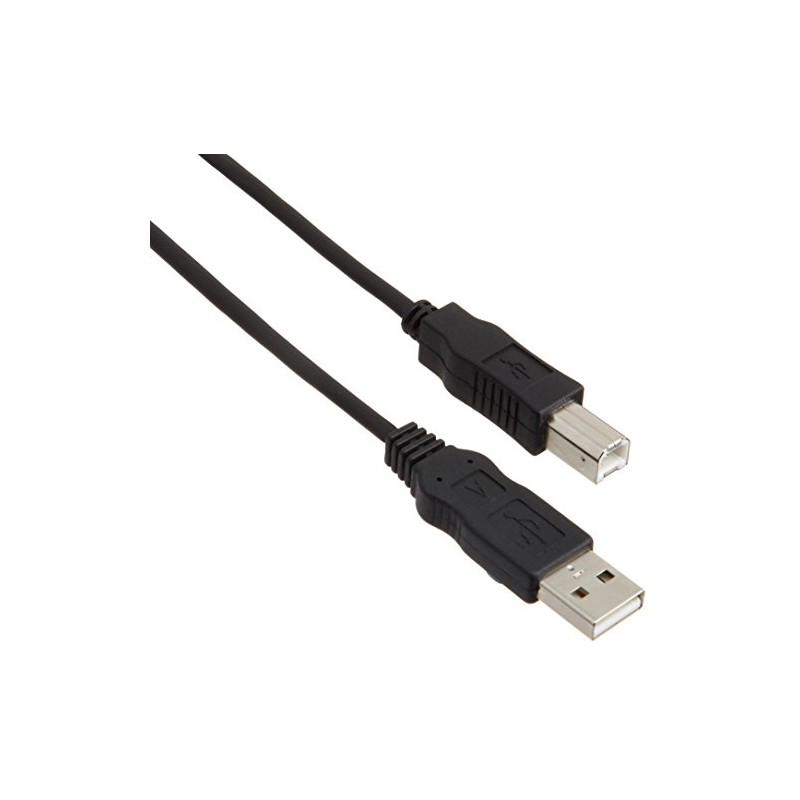 エレコム USBケーブル 【B】 USB2.0 (USB A オス to USB B