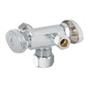 Eastman 04352LF Dual Outlet/Dual Handle Stop Valve Chrome, 5/8 inch