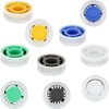 10 Pieces Water Flow Restrictor 1.5/1.8/2.0/2.5/3.0 GPM Shower Water Flow Reducer Shower Head Limiter Set for Water Saving Fixed Shower Head or Handheld Shower (14.6 x 15.3 x 5.2 mm)
