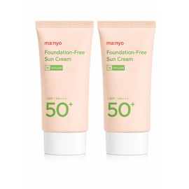 Numbers In Manyo Factory Padefree Tone-Up Sun Cream 50ml (2 packs) / 마녀공장 파데프리 톤업 선크림 50ml 2개