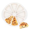 AOTASO Silicone Scone Pan with Metal Reinforced Frame, 8-Cavity Non-Stick