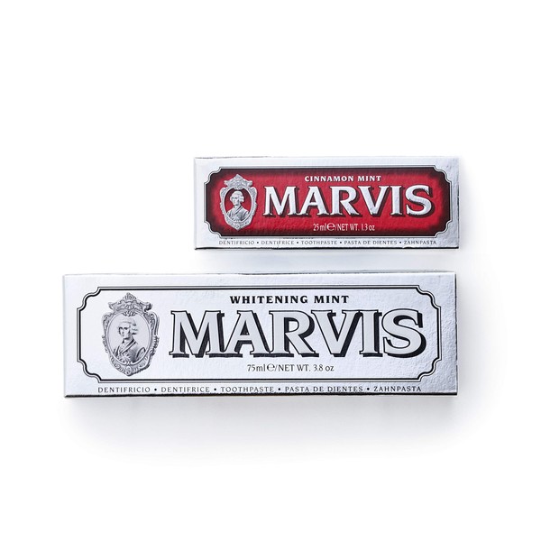 Marvis Value Set of Whitening Mint Toothpaste 3.7 fl oz