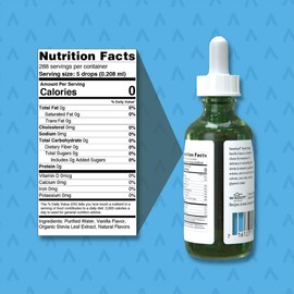 SweetLeaf Sweet Drops Liquid Stevia Sweetener, Vanilla Creme, 2 Fl Ounce