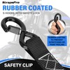 Retractable Ratchet Straps, 1763lb Break Strength Self Retracting Ratchet Straps