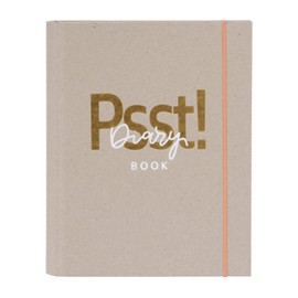 goldbuch 63 005 - Photo Notebook with 50 Dotted Pages, Paper 170 g/m², 2 Illustrated Pages and 2-Ring Mechanism, Notebook Ring Binder with Gold and White Embossing, Approx. 18.5 x 23 x 3 cm