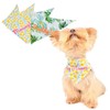 Super Small!! YorkieGogo 2-Pack Cotton Bandanas for Small Dogs, Cats,