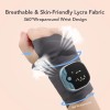 Cordless Hand Wrist Massager 3 Heat Levels, 5 Massage Modes,
