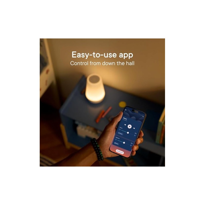 Máquina De Sonido Para Bebés Hatch Rest Plus Luz Nocturna