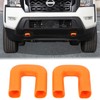 Aunginsy Front Bumper Tow Hook Covers Compatible with Nissan Frontier