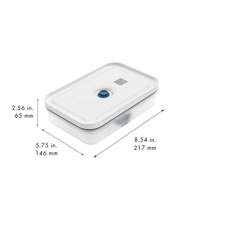 ZWILLING Fresh & Save Vacuum Lunch Box Large Flat Plastic