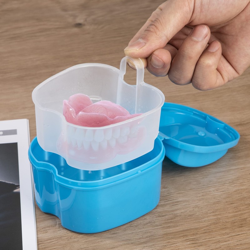 Denture Box Denture Box Retainer Container Storage Box with Hanging