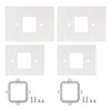 ANTOBLE Thermostat Wall Plate Backplate THP2400A1027W White Coverplate Assembly Compatible