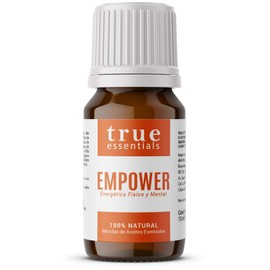 Aceite Esencial Empower (Romero, Baya de Enebro, Aguja de Enebro, Aguja de Abeto Plateado, Clavo, Nuez moscada y Pimienta negra) 15ml True Essentials, Mezcla de Aceites Esenciales para difusor. País de Origen: Estados Unidos