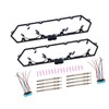 GESEXI F81Z-6584-AA Diesel Valve Cover Gaskets Kit with 8 Glow