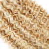 Blonde Bundle P27/613 Kinky Curly Bundles 613 Human Hair Bundles
