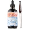 Noodler's Ink Refills Polar Black 4.5oz w/ Free Fountain Pen