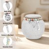 Dletay Mini Urns for Human Ashes Memorial Ceramic Small Cremation