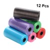 BUGUUYO Bags 12 Rolls Pet Garbage Bags Practical for Outdoor
