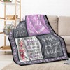Christian Gifts for Women Blanket-Faith Religious Inspirational Gifts for Bible