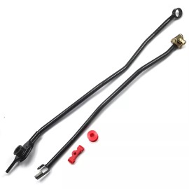 e-osias 2pcs BLACK B-Series Shift Linkage Kit for Acura Integra 94-01 Honda Civic 92-00