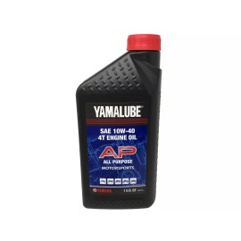 Yamaha Genuine OEM SAE 10W-40 4T Engine Oil LUB-10W40-AP-1