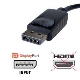 uptab DisplayPort to Dual HDMI Adapter 4K 60Hz Multi Monitor Splitter, Converter Dual Monitors Extended Display SST MST Hub, Display Port Extend 1 in 2 HDMI Out, DP to 2X HDMI 2.0
